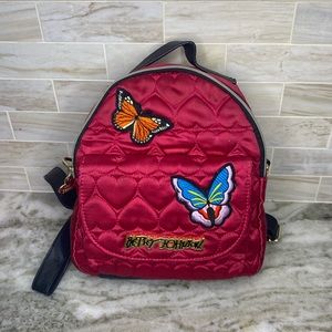 Betsey Johnson Butterfly mini backpack!